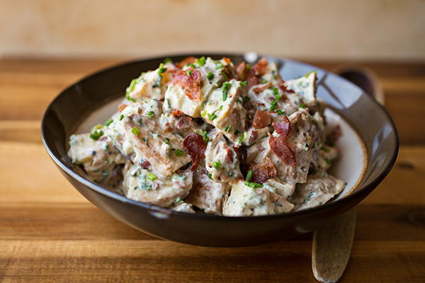 Cheddar Loaded Baked Potato Salad