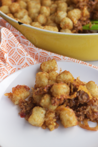 Tater Tot Sloppy Joe Casserole Tater Tot Sloppy Joe Casserole
