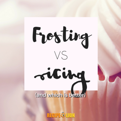 Frosting vs. Icing: Is There a Difference?