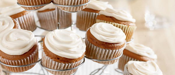 Tomato Soup Spice Cupcakes