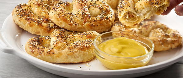 Oktoberfest Puff Pastry Pretzels