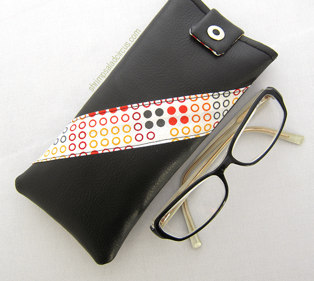 Faux Leather Glasses Case Tutorial Faux Leather Glasses Case Tutorial