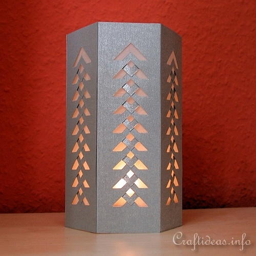Braided Paper Luminary Braided Paper Luminary