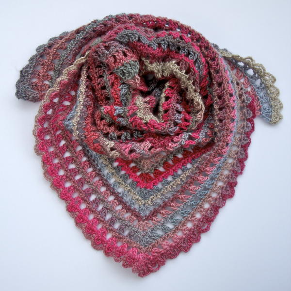Candy Kisses Triangle Scarf Candy Kisses Triangle Scarf