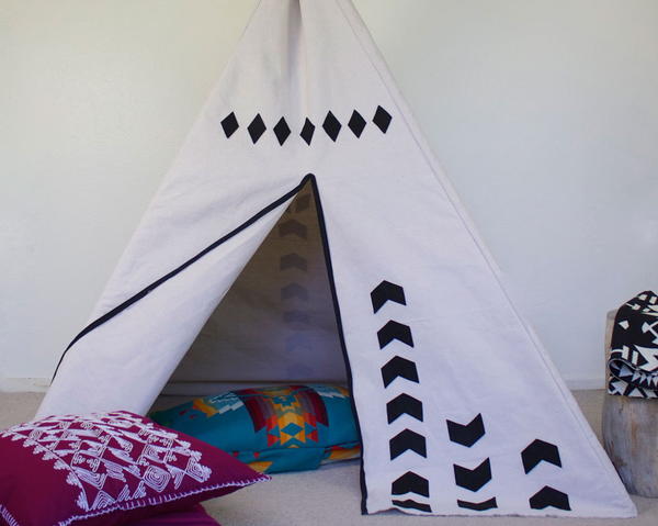 DIY Teepee Play Tent Pattern DIY Teepee Play Tent Pattern