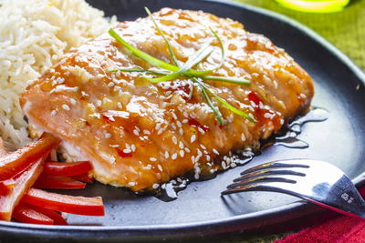 Thai Roasted Salmon