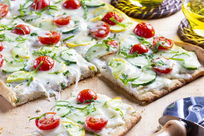 Italian-Garden Flatbread