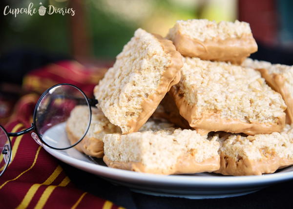 Butterbeer Rice Krispy Treats Butterbeer Rice Krispy Treats