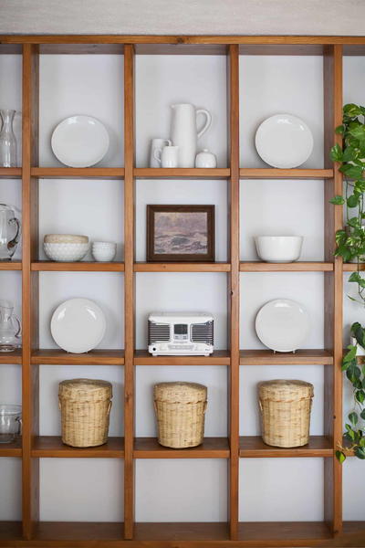 DIY Wooden Shelving Wall DIY Wooden Shelving Wall