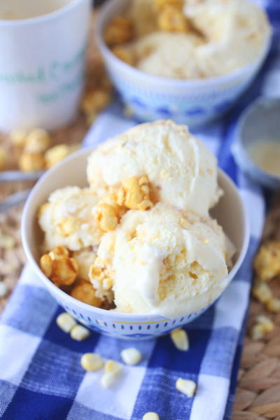 Salted Caramel Corn Ice Cream Salted Caramel Corn Ice Cream