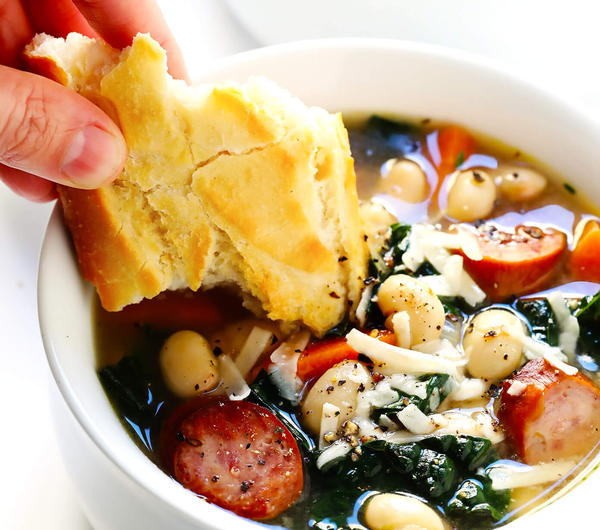 Tuscan White Bean Sausage and Kale Soup Tuscan White Bean Sausage and Kale Soup