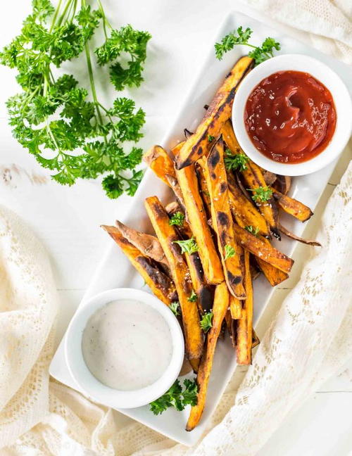 Oven Baked Sweet Potato Fries Oven Baked Sweet Potato Fries