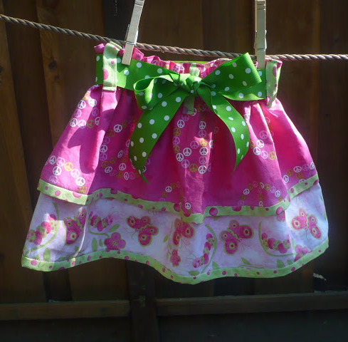 Simple Layered Skirt Tutorial Simple Layered Skirt Tutorial