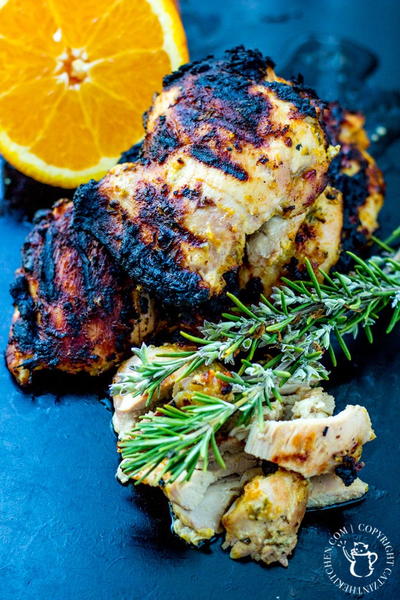 Grilled Rosemary Orange Chicken Grilled Rosemary Orange Chicken