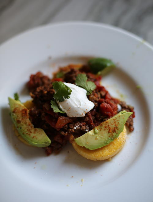 Polenta Round Tacos Polenta Round Tacos