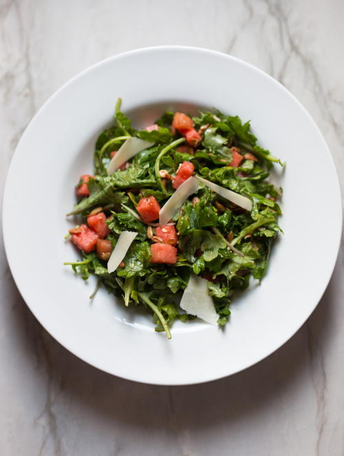 Watermelon Kale Salad Watermelon Kale Salad