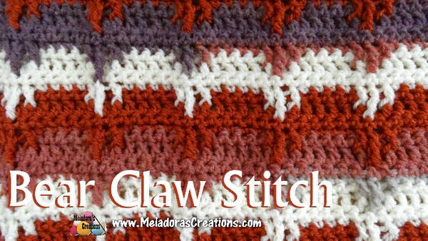Bear Claw Crochet Stitch Bear Claw Crochet Stitch