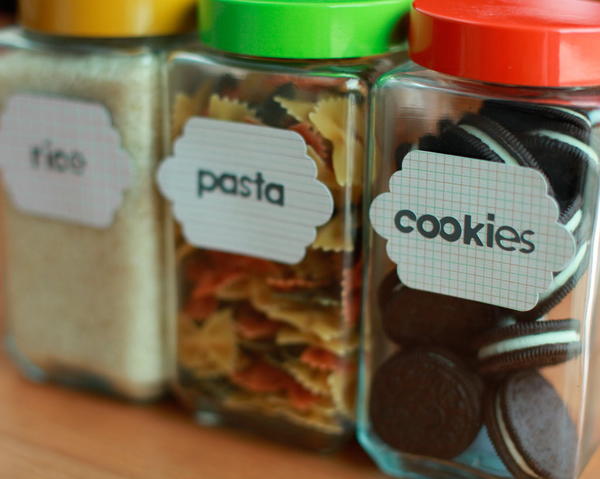 DIY Pantry Labels DIY Pantry Labels