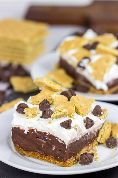 Frozen Smores Bars Frozen S’mores Bars
