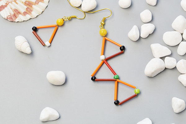 Bugle Beads Earrings Bugle Beads Earrings