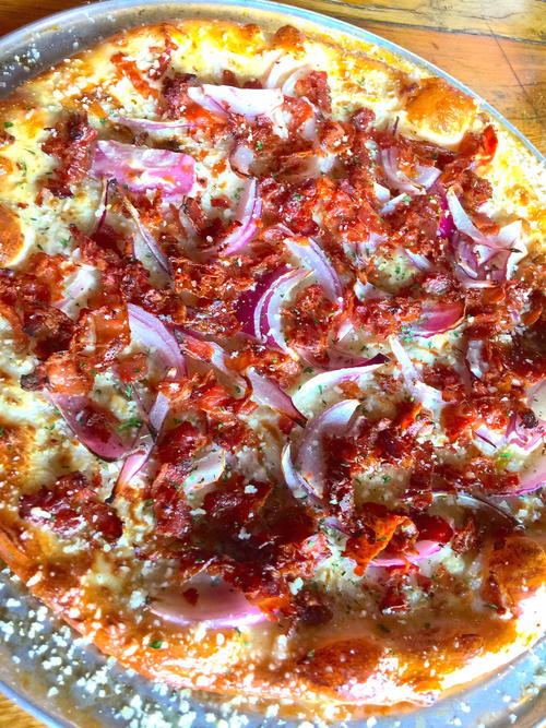 Flammkucken - German Style Flatbread Pizza Flammkucken - German Style Flatbread Pizza