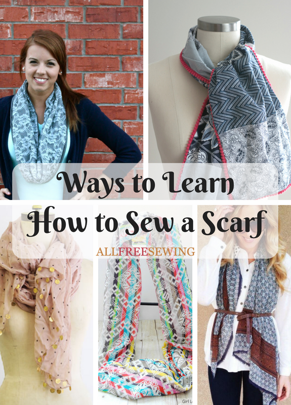 make your own scarf