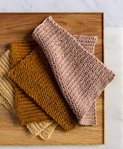 knitted washcloths