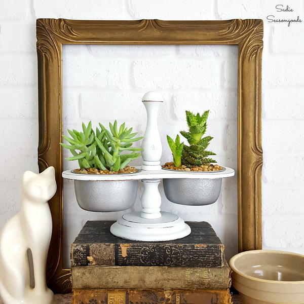 Upcycled Succulent Planter Upcycled Succulent Planter