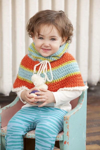 Frutti Toddler Poncho Frutti Toddler Poncho
