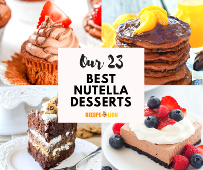 Our 23 Best Nutella Desserts