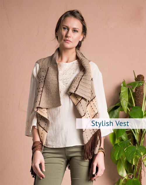 Stylish Vest Knitting Pattern for Women Stylish Vest Knitting Pattern for Women