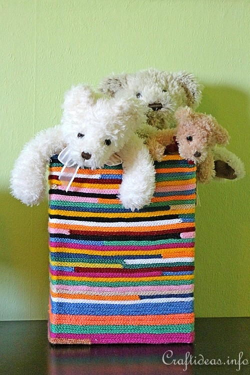 Stash Busting Yarn Bombed Toybox Stash Busting Yarn Bombed Toybox