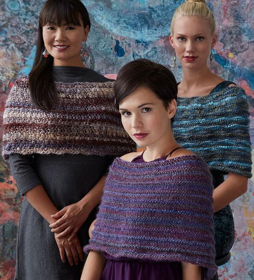 Sophisticated Knitted Capelet Sophisticated Knitted Capelet