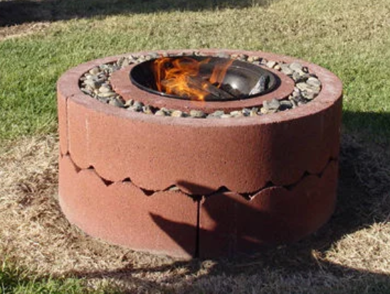 Easy DIY Fire Pit Easy DIY Fire Pit