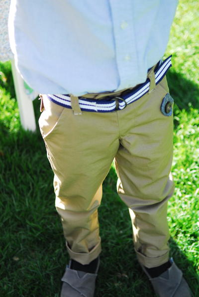 Boys Skinny Cuffed Trousers Boys Skinny Cuffed Trousers