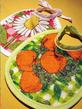 Vintage Towel Bib Vintage Towel Bib