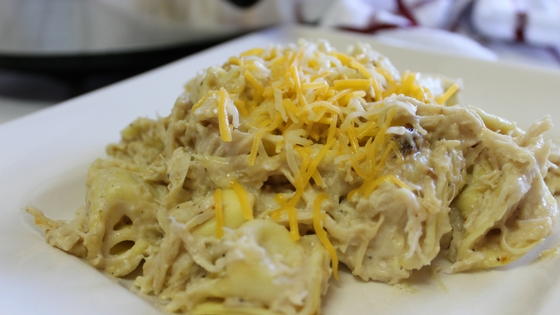 Slow Cooker Chicken Tortellini Alfredo Slow Cooker Chicken Tortellini Alfredo