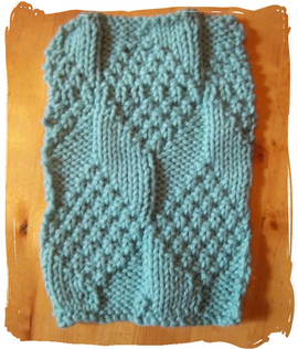 Diamond Moss Knit Stitch Diamond Moss Knit Stitch