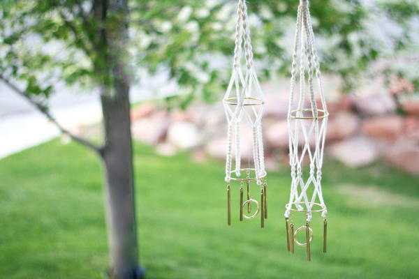 DIY Mini Macrame Wind Chimes DIY Mini Macrame Wind Chimes