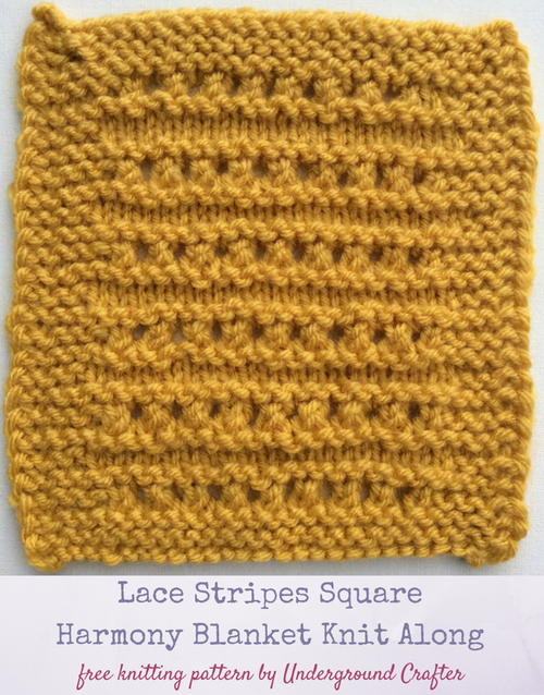 Lace Stripes Square Lace Stripes Square