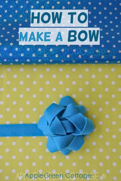 How To Make A Bow How To Make A Bow