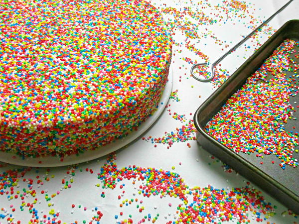 Fairy Bread Sponge Cake Fairy Bread Sponge Cake