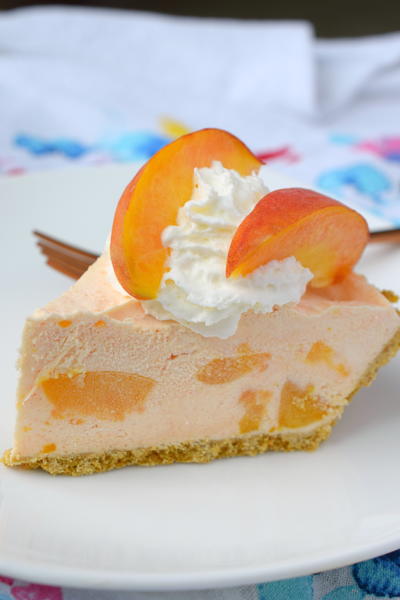 Fuzzy Navel No Bake Cheesecake Fuzzy Navel No Bake Cheesecake