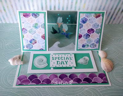 Beyond the Shores Window Easel Card