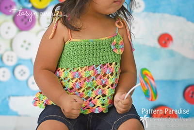 All Tied Up Crochet Toddler Top