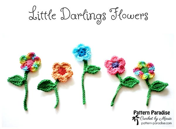 Little Darlings Crochet Flowers Little Darlings Crochet Flowers