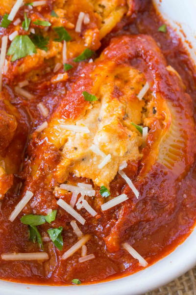 Ricotta Stuffed Shells Ricotta Stuffed Shells