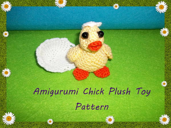 Amigurumi Chick Plush Toy