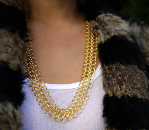 Chunky Chainmaille Necklace Chunky Chainmaille Necklace