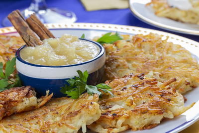 Simple Shredded Potato Pancakes